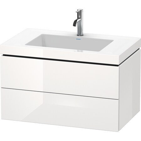 Duravit L-Cube C-Bonded Set Wall-Mounted Lc6927O2222 White High Gloss LC6927O2222